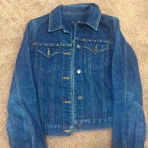 Vintage Abercrombie Jean Jacket, women’s size XL